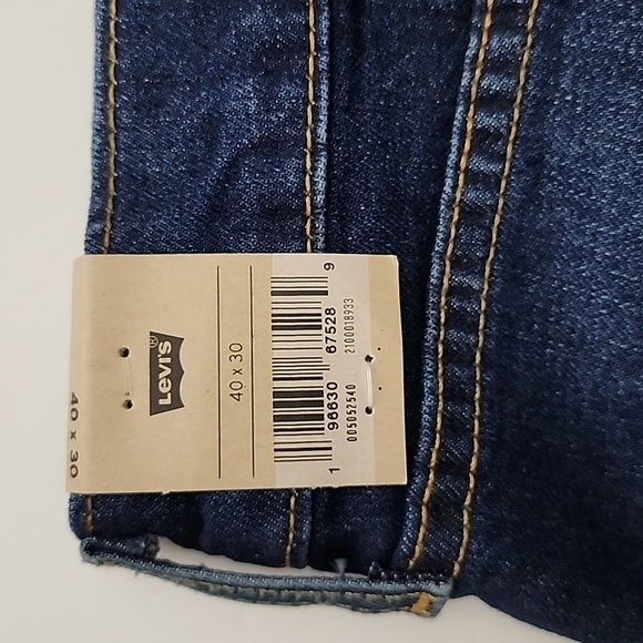 Levi's 505 Men's Denim Regular Original Style Blue Jeans Men's Size 40 X 30 - Picture 12 of 16